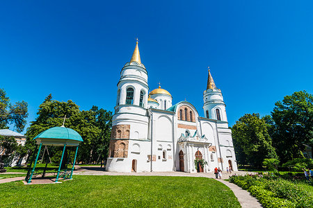 simsearch:841-09255920,k - Transfiguration Cathedral, Chernihiv, Ukraine, Europe Fotografie stock - Rights-Managed, Codice: 841-09183524