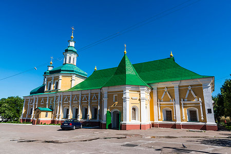 simsearch:841-08421379,k - Vvedenskaya Refectory Church in the Trinity Monastery, Chernihiv, Ukraine, Europe Foto de stock - Con derechos protegidos, Código: 841-09183525