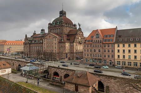 National Theatre, Nuremberg, Bavaria, Germany, Europe Foto de stock - Con derechos protegidos, Código: 841-09183660