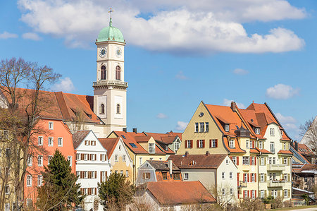 simsearch:841-08240234,k - Stadtamhof, old quarter in Regensburg, UNESCO World Heritage Site, Bavaria, Germany, Europe Photographie de stock - Rights-Managed, Code: 841-09183673