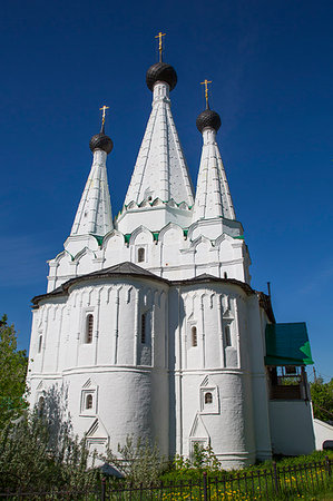 Church of the Dormition of the Theotokos, Alexey Monastery, Uglich, Golden Ring, Yaroslavl Oblast, Russia, Europe Foto de stock - Con derechos protegidos, Código: 841-09183789