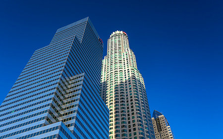 financial district los angeles - Downtown financial district of Los Angeles city, California, United States of America, North America Stock Photo - Rights-Managed, Code: 841-09194354