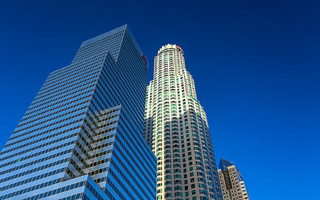 simsearch:841-09194369,k - Downtown financial district of Los Angeles city, California, United States of America, North America Stock Photo - Rights-Managed, Code: 841-09194354