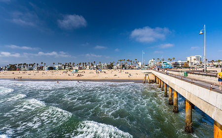 places of california usa - Venice Beach, Los Angeles, California, United States of America, North America Stock Photo - Rights-Managed, Code: 841-09194371