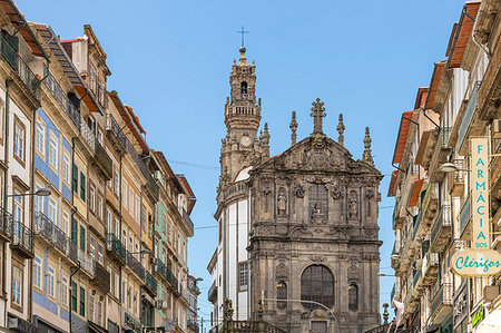 simsearch:841-09174898,k - Clerigos Church, Porto, Portugal, Europe Photographie de stock - Rights-Managed, Code: 841-09194416