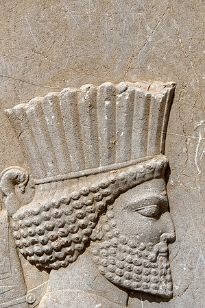 simsearch:841-09194538,k - Bas relief of a Persian soldier, Persepolis, Iran, Middle East Foto de stock - Con derechos protegidos, Código: 841-09194531
