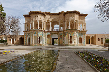simsearch:841-09174640,k - The central pavilion, The garden of Shahzadeh (Prince's Garden), Mahan, Province of Kerman, Iran, Middle East Photographie de stock - Rights-Managed, Code: 841-09194551