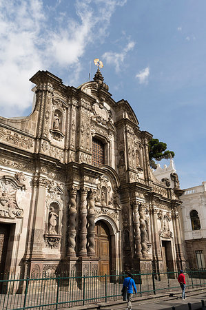 simsearch:841-08421451,k - La Compania de Jesus Church, UNESCO World Heritage Site, Quito, Ecuador, South America Photographie de stock - Rights-Managed, Code: 841-09194607