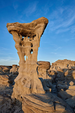 scenic usa - Rock formation, Los Alamos County, New Mexico, United States of America, North America Photographie de stock - Rights-Managed, Code: 841-09194706