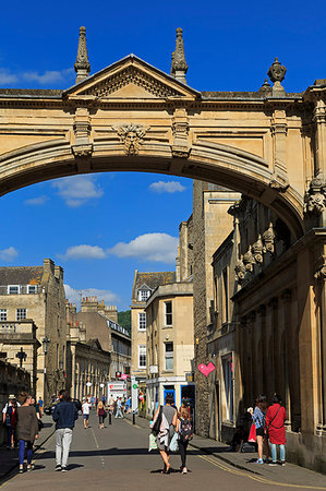 simsearch:841-02944191,k - Main Arch, City of Bath, UNESCO World Heritage Site, Somerset, England, United Kingdom, Europe Stock Photo - Rights-Managed, Code: 841-09194721