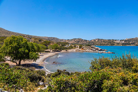 simsearch:841-09205215,k - Blefoutis beach, Leros Island, Dodecanese, Greek Islands, Greece, Europe Fotografie stock - Rights-Managed, Codice: 841-09205054