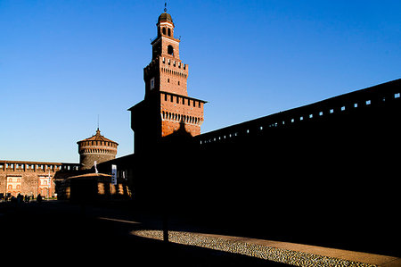 simsearch:841-09204973,k - Castello Sforzesco, Milan, Lombardy, Italy, Europe Photographie de stock - Rights-Managed, Code: 841-09205153