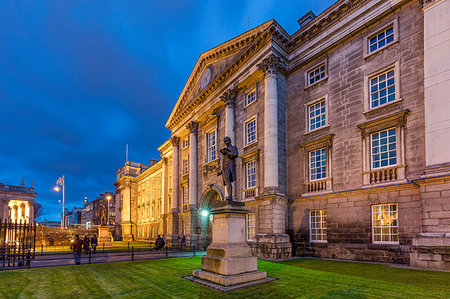 simsearch:6119-09228809,k - Trinity College, Dublin, Republic of Ireland, Europe Photographie de stock - Rights-Managed, Code: 841-09205272