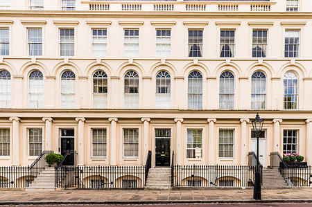 regent street - Some of the beautiful grand architecture in Regents Park, London, England, United Kingdom, Europe Stock Photo - Rights-Managed, Code: 841-09205432