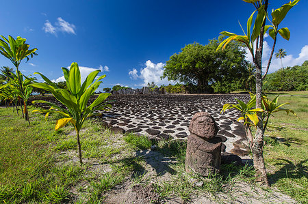 simsearch:841-06448331,k - Taputapuatea marae, UNESCO World Heritage Site on Raiatea, Society Islands, French Polynesia, South Pacific, Pacific Foto de stock - Con derechos protegidos, Código: 841-09229502