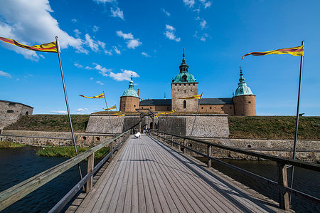 Kalmar Castle, Kalmar, Sweden, Scandinavia, Europe Foto de stock - Con derechos protegidos, Código: 841-09229567