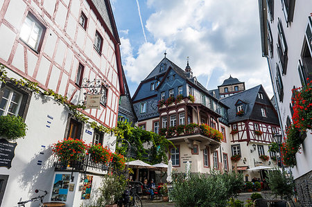 simsearch:841-09242403,k - The old town of Beilstein on the Moselle River, Rhineland-Palatinate, Germany, Europe Photographie de stock - Rights-Managed, Code: 841-09229630