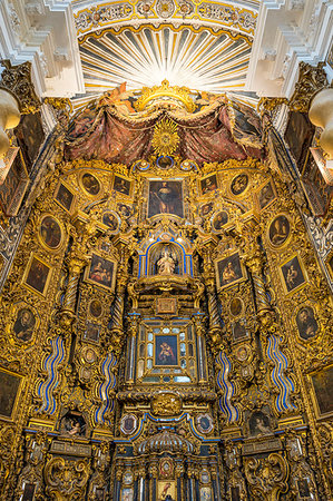 simsearch:6119-07781230,k - Interior of the San Luis de los Franceses Church, Seville, Andalusia, Spain, Europe Fotografie stock - Rights-Managed, Codice: 841-09229757