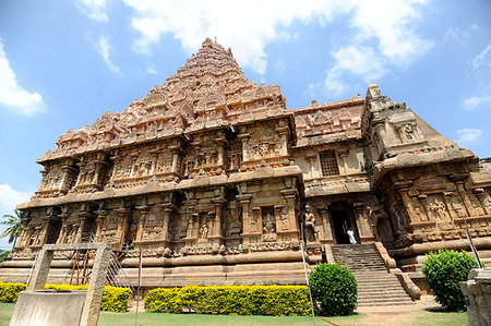 simsearch:700-03737860,k - The 11th century Gangaikonda Cholapuram Brihadisvara temple dedicated to Shiva, UNESCO World Heritage Site, Ariyalur district, Tamil Nadu, India, Asia Foto de stock - Con derechos protegidos, Código: 841-09229960