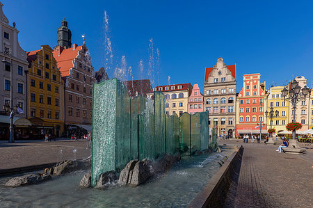 simsearch:841-07206344,k - The Market Square, Wroclaw, Poland, Europe Photographie de stock - Rights-Managed, Code: 841-09242000