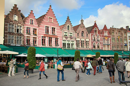 simsearch:841-09241957,k - Markt Square, Bruges, Flemish Region, West Flanders, Belgium, Europe Photographie de stock - Rights-Managed, Code: 841-09242055