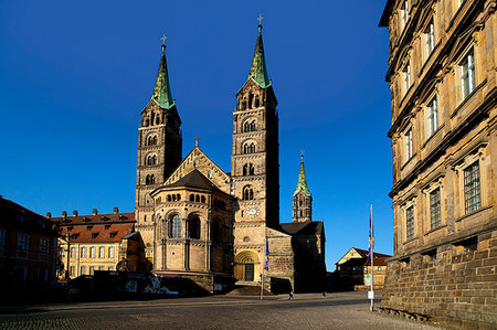 Bamberg Cathedral, Bamberg, UNESCO World Heritage Site, Bavaria, Germany, Europe Stock Photo - Rights-Managed, Code: 841-09242149