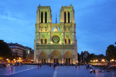 simsearch:841-09257088,k - Notre Dame, UNESCO World Heritage Site, Paris, France, Europe Photographie de stock - Rights-Managed, Code: 841-09242164