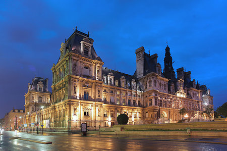 simsearch:841-09242163,k - City Hall, Paris, France, Europe Photographie de stock - Rights-Managed, Code: 841-09242165