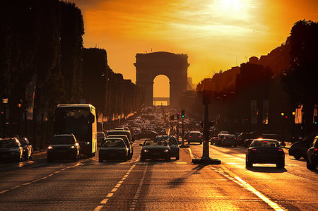 simsearch:841-09163341,k - Arc de Triomphe, Paris, France, Europe Fotografie stock - Rights-Managed, Codice: 841-09242162