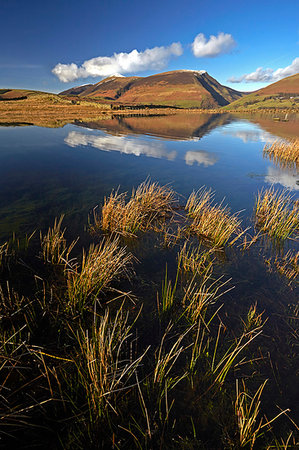 simsearch:841-09086557,k - Lonscale Fell and Skiddaw reflected in the still water of Tewet Tarn, Lake District National Park, UNESCO World Heritage Site, Cumbria, England, United Kingdom, Europe Foto de stock - Con derechos protegidos, Código: 841-09242229