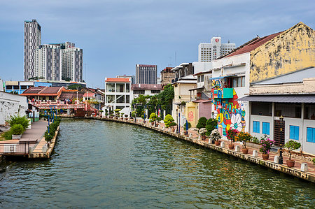 simsearch:841-07782416,k - Wall painting and the canal, Malacca, UNESCO World Heritage Site, Malacca State, Malaysia, Southeast Asia, Asia Foto de stock - Con derechos protegidos, Código: 841-09242336