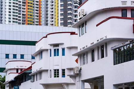 simsearch:841-08542663,k - Art Deco district of Tiong Bahru, Singapore, Southeast Asia, Asia Foto de stock - Con derechos protegidos, Código: 841-09242353