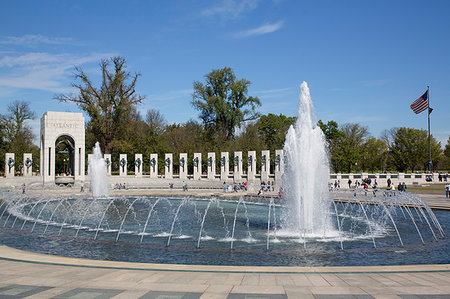 simsearch:841-07457534,k - World War II Memorial, Washington D.C., United States of America, North America Stockbilder - Lizenzpflichtiges, Bildnummer: 841-09242454