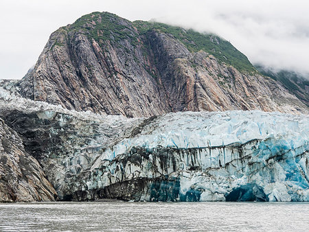 Sawyer Glacier, Tracy Arm-Fords Terror Wilderness Area, Southeast Alaska, United States of America Stock Photo - Rights-Managed, Code: 841-09255520