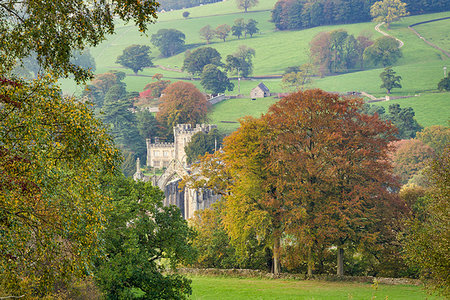 Bolton Abbey beside the River Wharfe, Wharfedale, The Yorkshire Dales National Park, England, United Kingdom, Europe Photographie de stock - Rights-Managed, Code: 841-09255814
