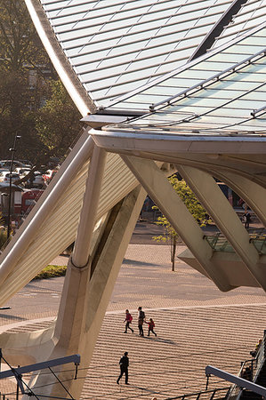 Liege-Guillemins railway station, Liege, Belgium, Europe Foto de stock - Con derechos protegidos, Código: 841-09256006