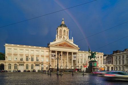 The Coudenberg, Brussels, Belgium, Europe Photographie de stock - Rights-Managed, Code: 841-09256067