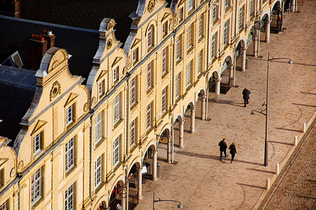 row houses france - Place des Heros, Arras, Pas-de-Calais, France, Europe Stock Photo - Rights-Managed, Code: 841-09256115