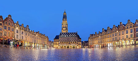 row houses france - Place des Heros, Arras, Pas-de-Calais, France, Europe Stock Photo - Rights-Managed, Code: 841-09256113