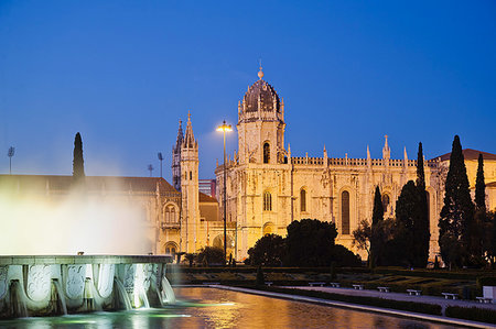 Jeronimos Monastery, UNESCO World Heritage Site, Belem, Lisbon, Portugal, Europe Foto de stock - Direito Controlado, Número: 841-09256211