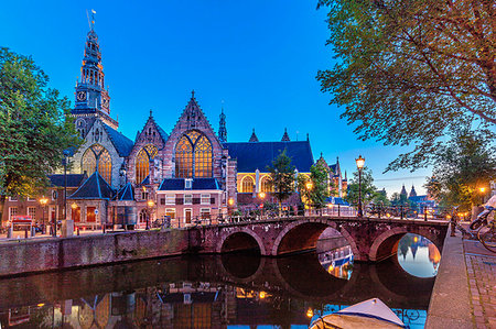 simsearch:841-09256020,k - Oude Kirk, Amsterdam, North Holland, The Netherlands, Europe Photographie de stock - Rights-Managed, Code: 841-09256246