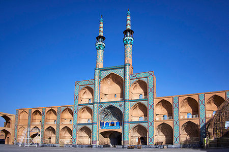 simsearch:841-07653292,k - Amir Chakhmaq Mosque, Yazd, Yazd Province, Iran, Middle East Foto de stock - Con derechos protegidos, Código: 841-09256734