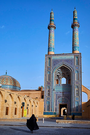 simsearch:841-06499923,k - Friday Mosque, Yazd, Yazd Province, Iran, Middle East Photographie de stock - Rights-Managed, Code: 841-09256733