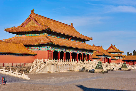 simsearch:841-08240234,k - Gate of Supreme Harmony, Forbidden City, Beijing, China, East Asia Photographie de stock - Rights-Managed, Code: 841-09256800