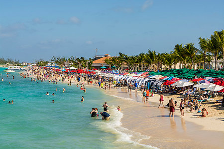 simsearch:841-07590517,k - Cruise Beach, Grand Turk Cruise Port, Grand Turk Island, Turks and Caicos Islands, West Indies, Central America Photographie de stock - Rights-Managed, Code: 841-09257040
