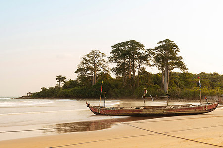 simsearch:841-09257138,k - Busua Beach at sunset, Ghana, Africa Fotografie stock - Rights-Managed, Codice: 841-09257139