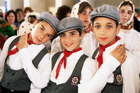 Boys in folkloric costumes, Festa de Santo Antonio (Lisbon Festival), Lisbon, Portugal, Europe Stock Photo - Rights-Managed, Code: 841-02704038