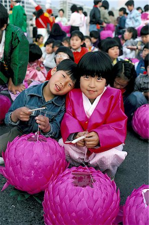 simsearch:841-02918975,k - Lantern festival, Yoido district de l'île, ville de Séoul, Corée du Sud, Asie Photographie de stock - Rights-Managed, Code: 841-02704065