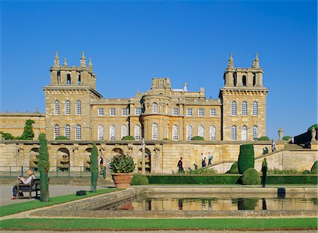 simsearch:841-02706182,k - Blenheim Palace and water terrace, Oxfordshire, England, United Kingdom, Europe Fotografie stock - Rights-Managed, Codice: 841-02704092
