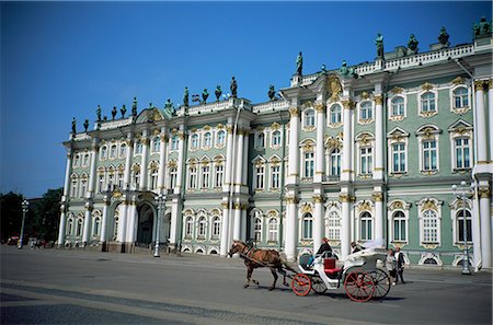 The Hermitage, UNESCO World Heritage Site, St. Petersburg, Russia, Europe Stock Photo - Rights-Managed, Code: 841-02704207